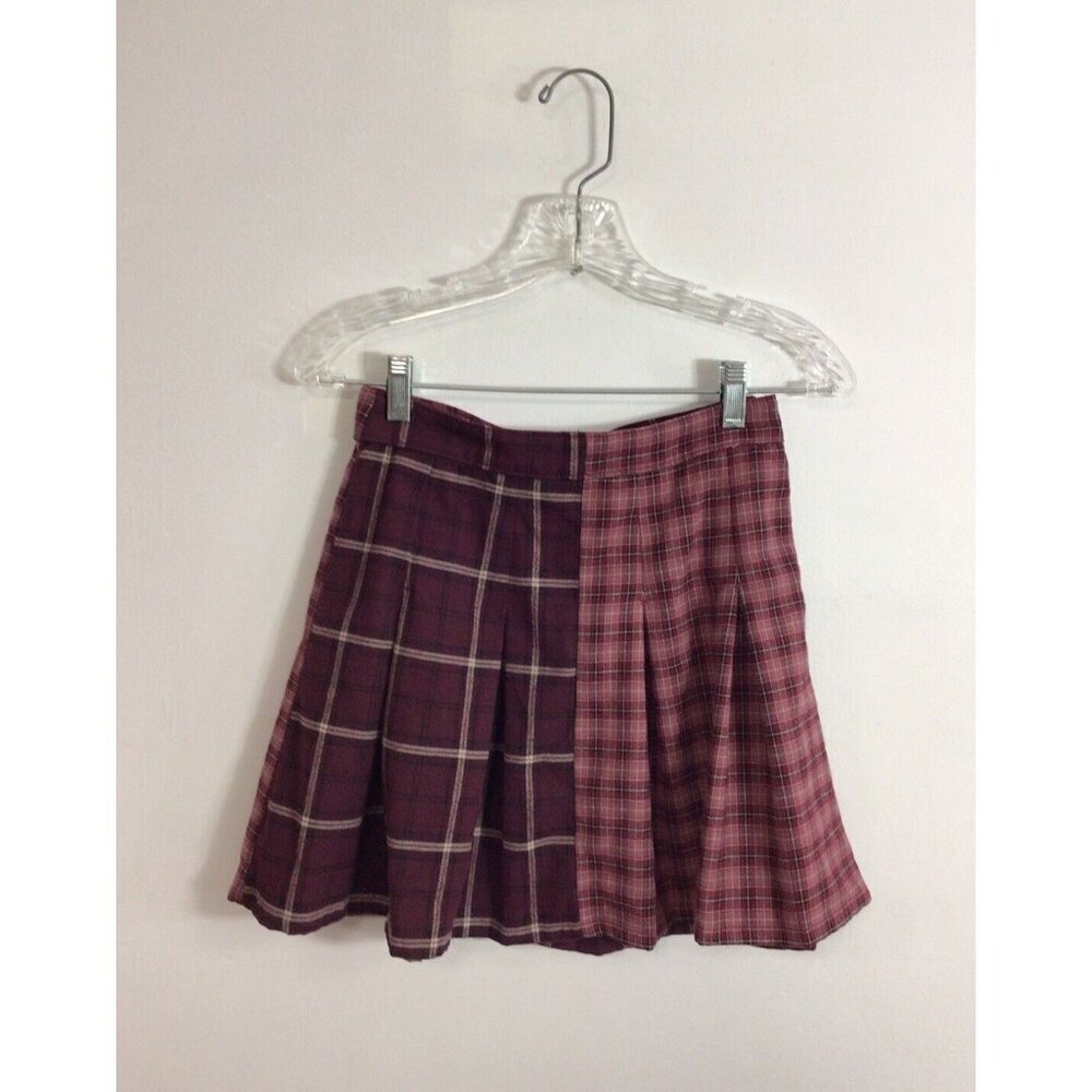 Hollister Plaid Skirt Schoolgirl Womens Small